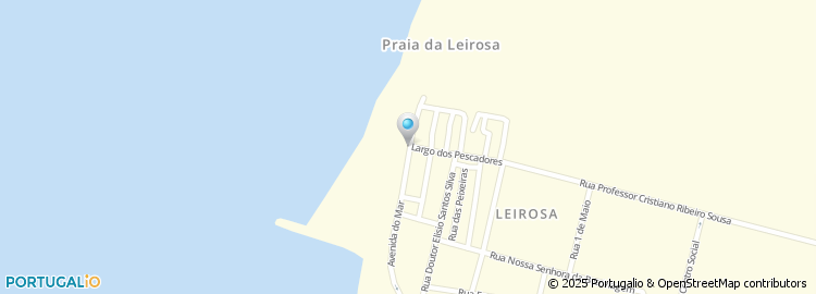 Mapa de Centro Recreio Popular Marinha Ondas