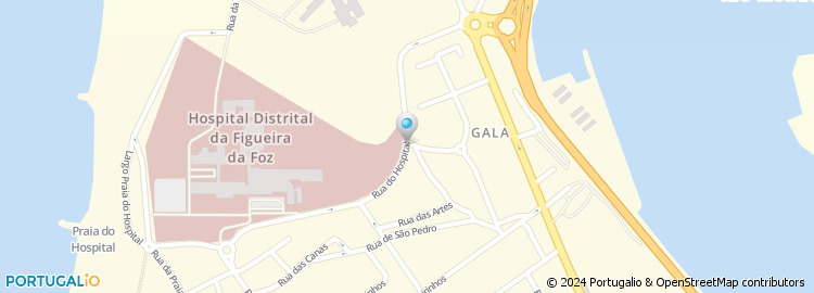 Mapa de Centro Social Cova e Gala