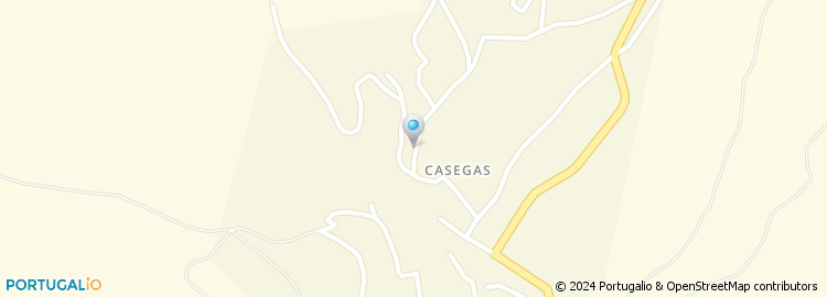 Mapa de Centro Social Cultural de Casegas