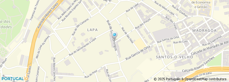 Mapa de Centro Social do Sagrado Coração de Jesus