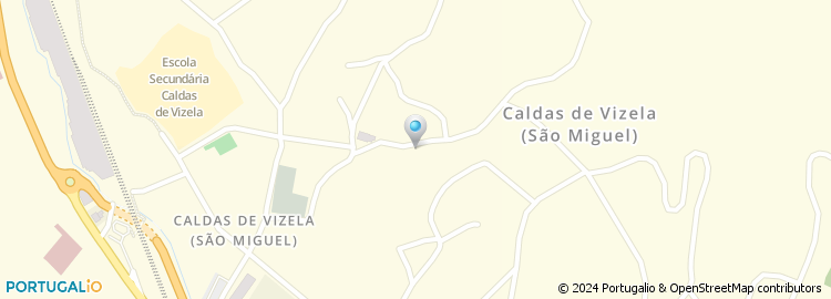 Mapa de Centro Social e Paroquial de Caldas de Vizela (S.Miguel)