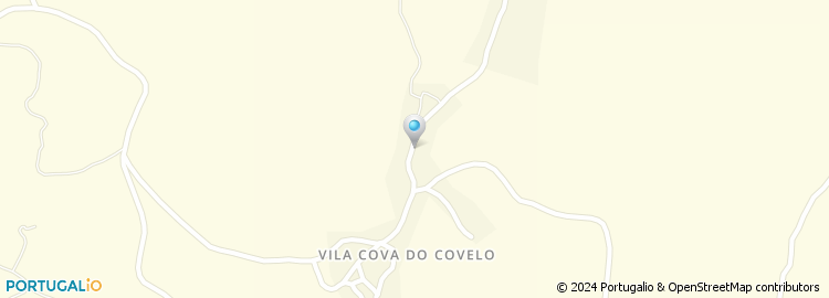 Mapa de Centro Social e Paroquial de Vila Cova Covelo
