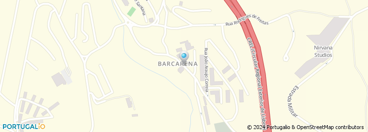 Mapa de Centro Social Paroquial de Barcarena