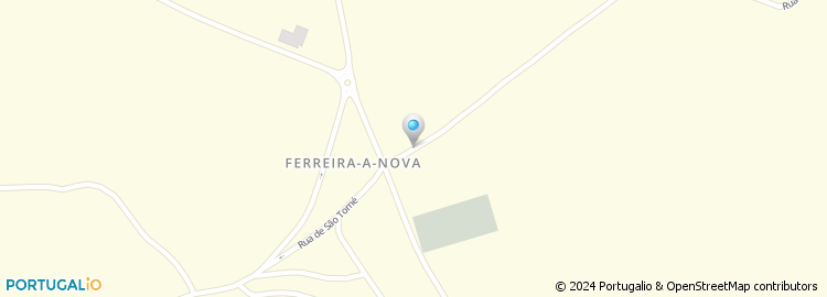 Mapa de Centro Social Paroquial de Ferreira - A - Nova