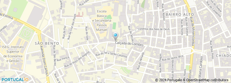 Mapa de Centro Social Paroquial de Santa Catarina