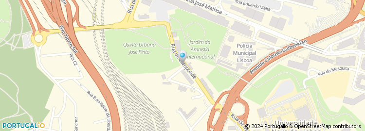 Mapa de Centro Social Paroquial de São Vicente Paulo