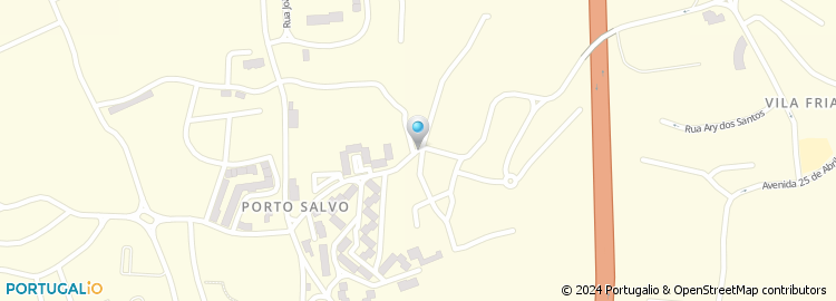 Mapa de Centro Veterinario de Porto Salvo