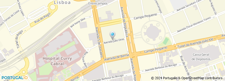 Mapa de Centrogeste - Administração de Centros Comerciais, Unip., Lda