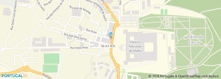 Mapa de Cervejaria Dom João V