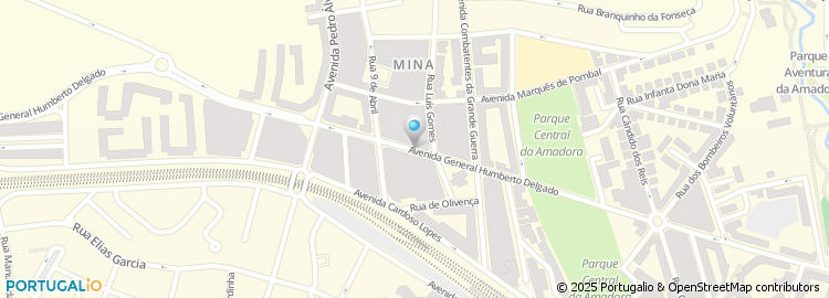 Mapa de Cervejaria Xinita