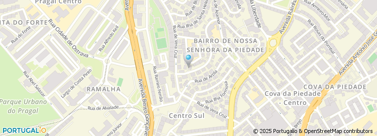 Mapa de Cesar Reis, Unipessoal Lda