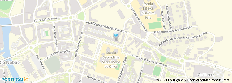 Mapa de Cesi - Centro de Explicações Santa Iria , Lda