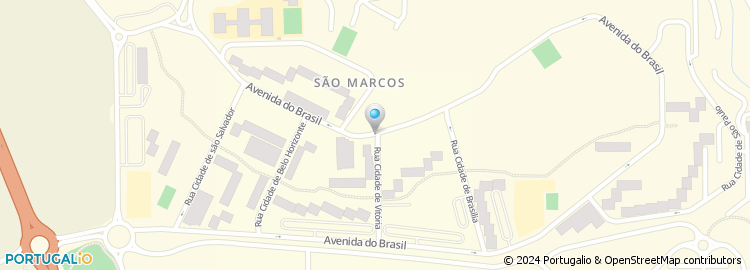 Mapa de CESM - Centro de Estudos de São Marcos