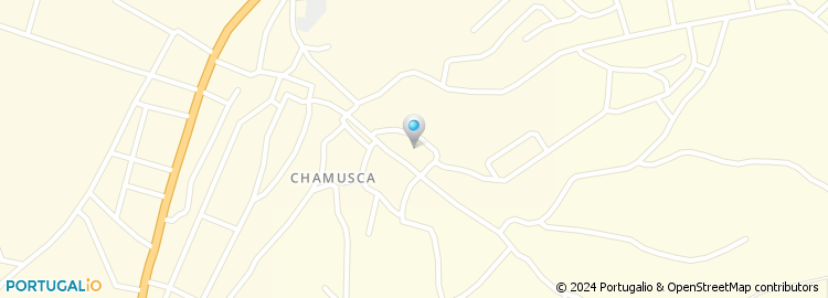 Mapa de Chamusbusca - Transporte Útil da Chamusca, Unipessoal Lda