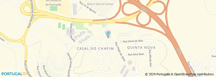 Mapa de Chapim Supermercados, Lda