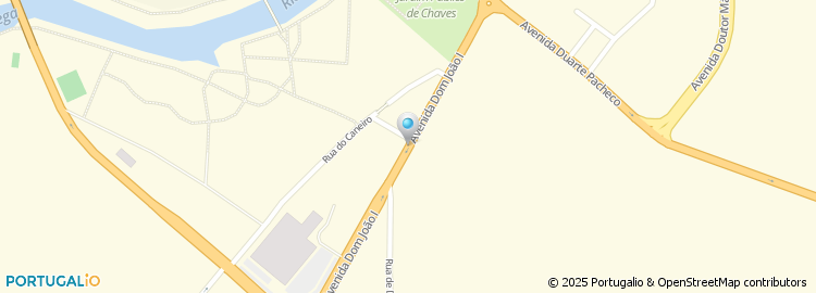 Mapa de Chaves Douradas - Restaurante, Lda