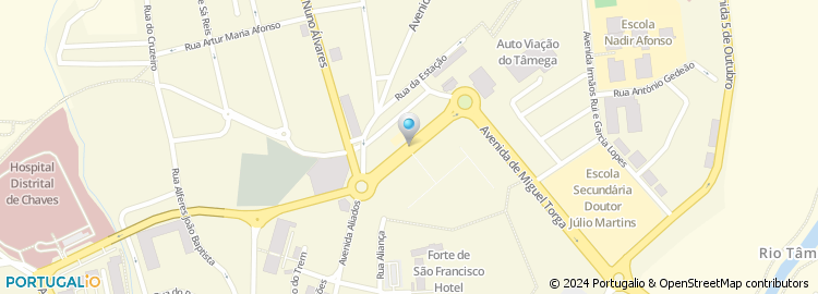 Mapa de Avenida Doutor António Granjo