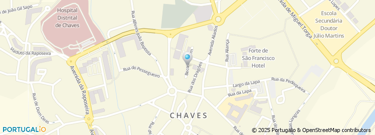 Mapa de Beco Trem