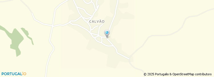 Mapa de Calvão