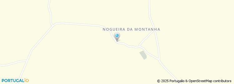 Mapa de Nogueira da Montanha