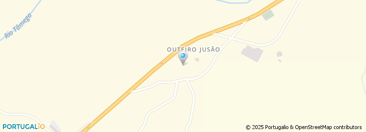 Mapa de Outeiro Jusão