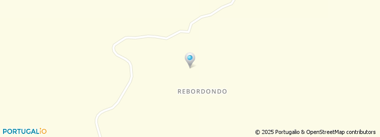 Mapa de Rebordondo