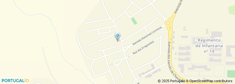 Mapa de Rua Abade Fraga