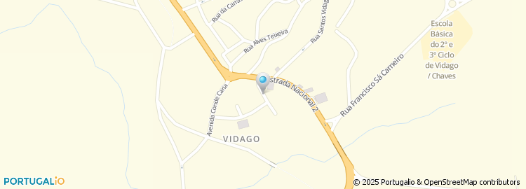 Mapa de Rua Carvalho