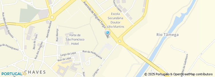 Mapa de Rua Dom Afonso Henriques