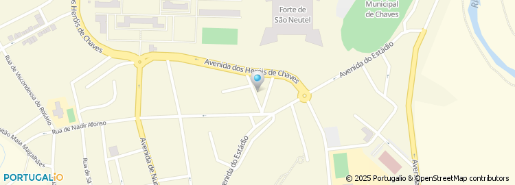 Mapa de Rua Dom Rodrigo de Castro