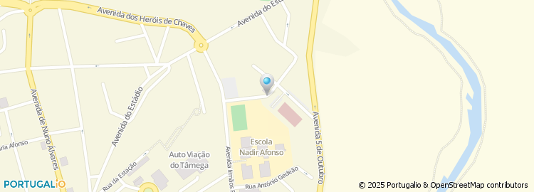 Mapa de Rua Enfermeiro Carvalho