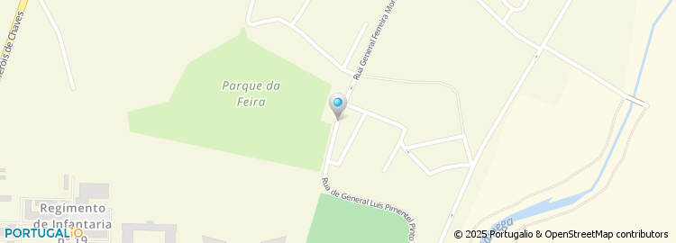 Mapa de Rua General Ferreira Montalvão