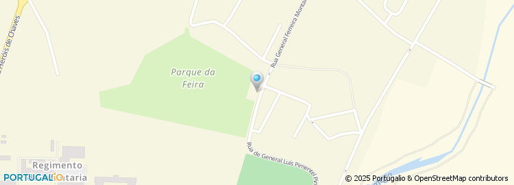 Mapa de Rua General Luís Pimentel Pinto