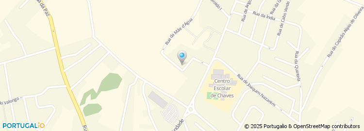 Mapa de Rua Mãe D Água