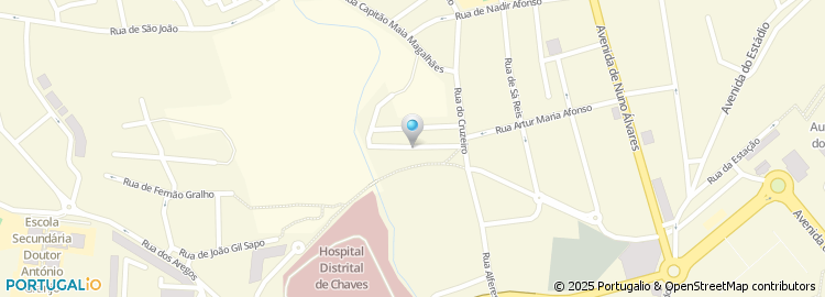 Mapa de Rua Padre Francisco Manuel Alves