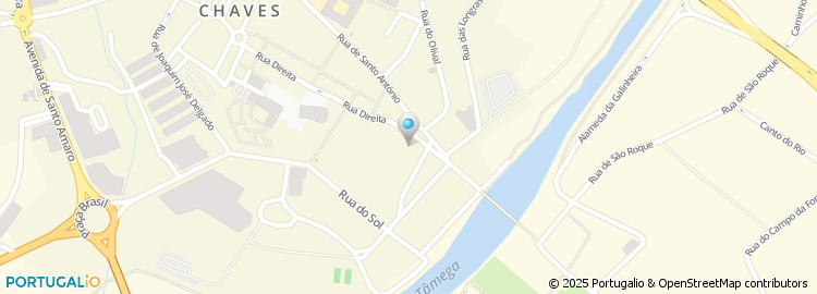 Mapa de Rua Postigo das Manas