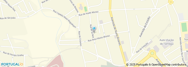 Mapa de Rua Sá Reis