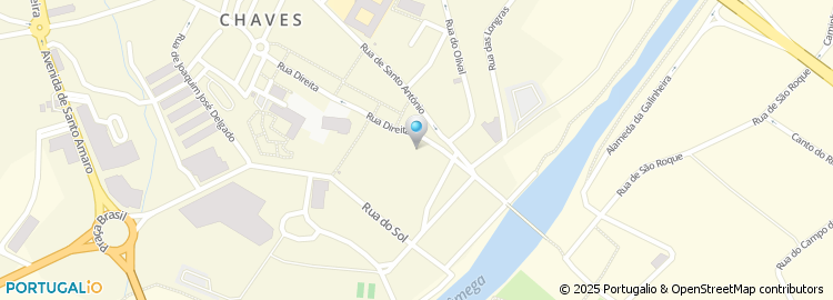 Mapa de Rua Tenente Ferreira da Silva