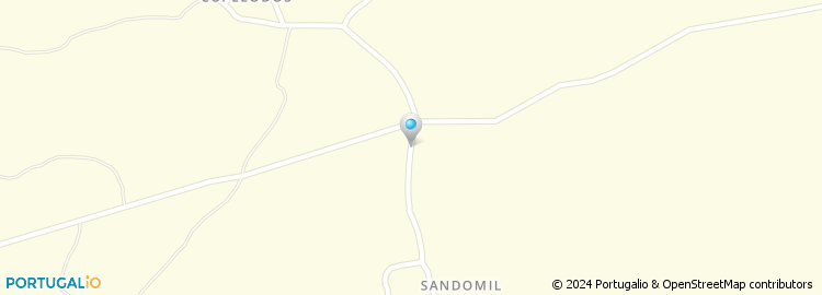 Mapa de Sandomil