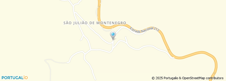 Mapa de São Julião de Montenegro