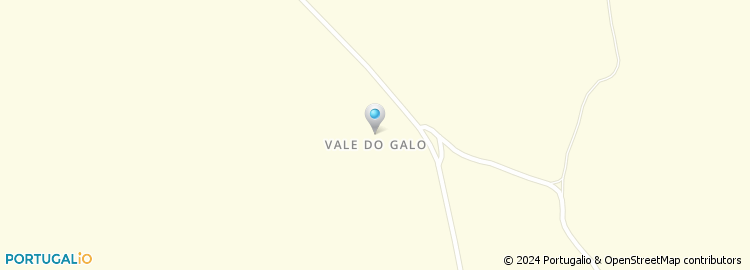 Mapa de Vale do Galo