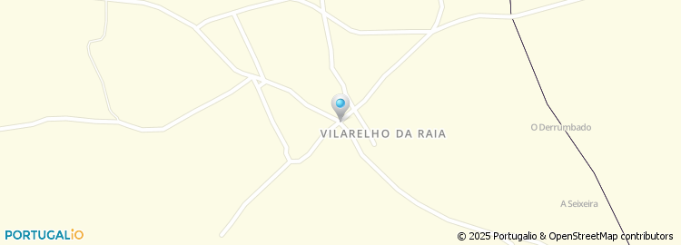 Mapa de Vilarelho da Raia