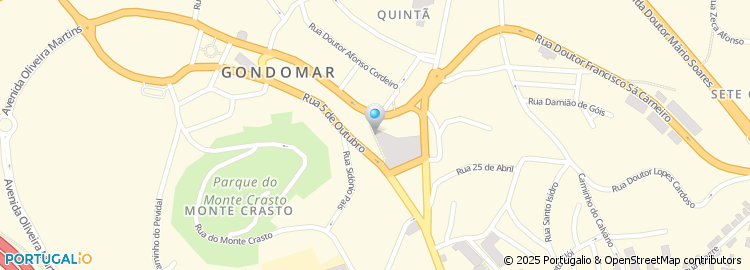 Mapa de Chd - Clinica de Hemodialise de Gondomar, SA