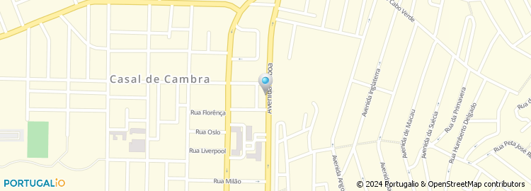 Mapa de Chorinho & Sambinha - Snack-Bar, Unipessoal Lda