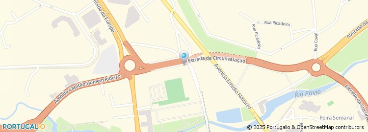 Mapa de Churrascaria O Abençoado Lda