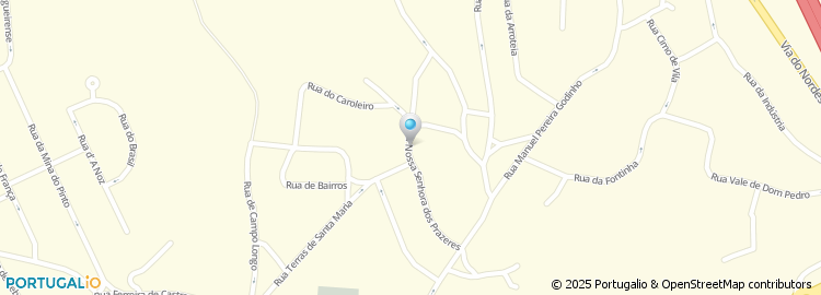 Mapa de Churrasqueira dos Prazeres, Lda