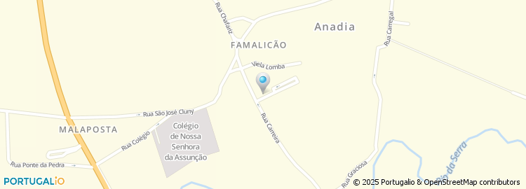 Mapa de Churrasqueira Manique de Silva & Silva, Lda