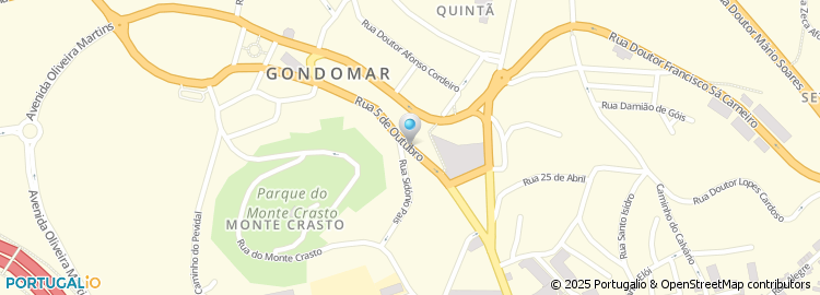 Mapa de Cigavapor, Gondomar