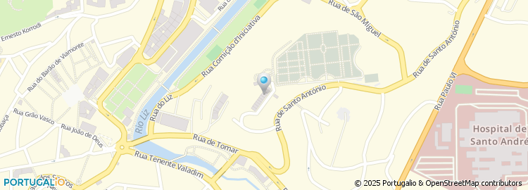 Mapa de Cil - Centro de Implantologia de Leiria, Lda