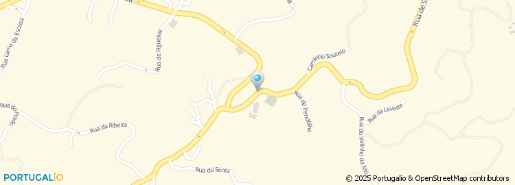 Mapa de Valinho de Mó